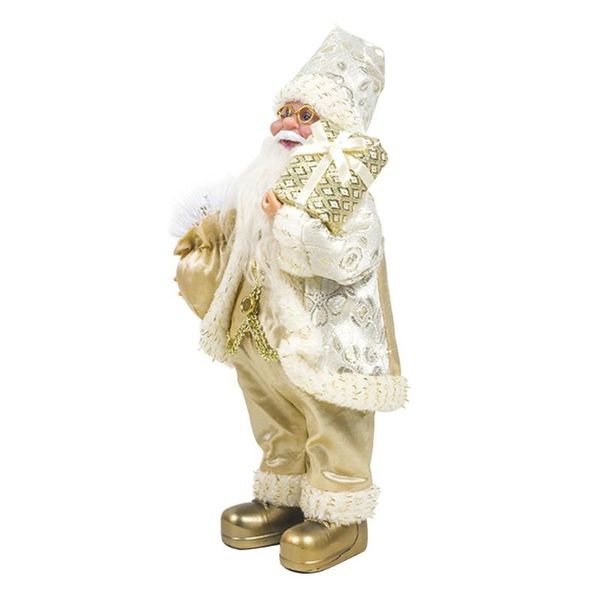 

merry christmas santa claus station doll christmas ornament figurine collection e65b