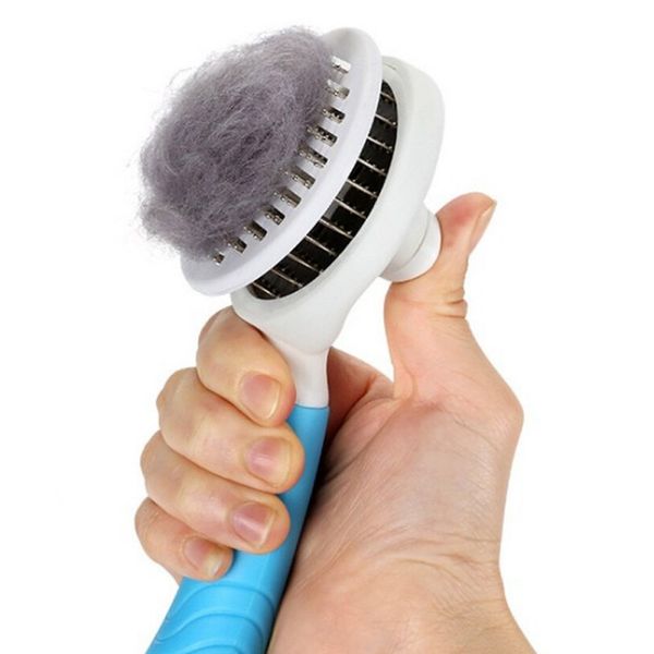 

горячая профессиональный щенок cat волос уход slicker comb gilling щеточные кошки собаки очистка инструмента pet принадлежности
