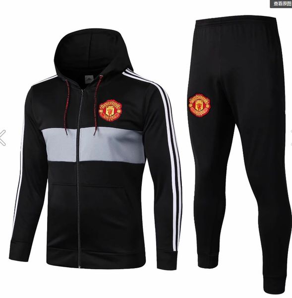

19 20 manche ter training uit men lukaku ra hford football jacket port wear blue foot jogging 2019 pogba united occer track uit