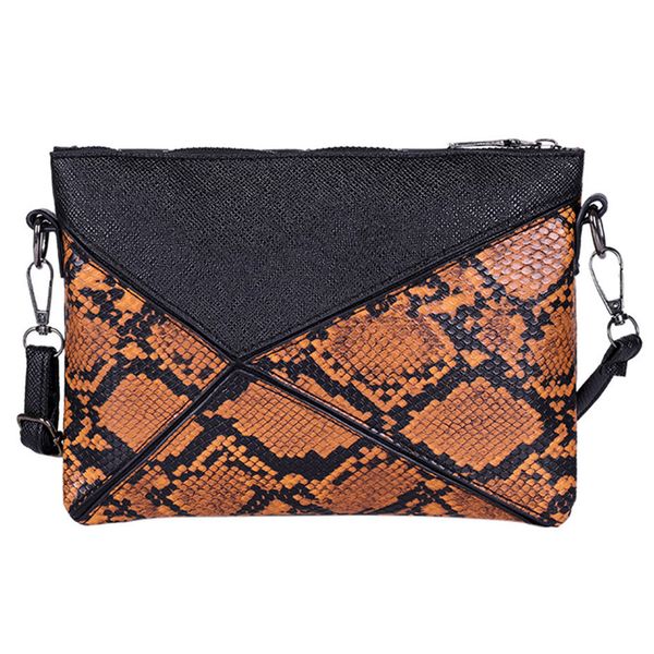 

new elegant shoulder bag women wild simple messenger bag for girls fashion outdoor zipper serpentine phone shoulder k620