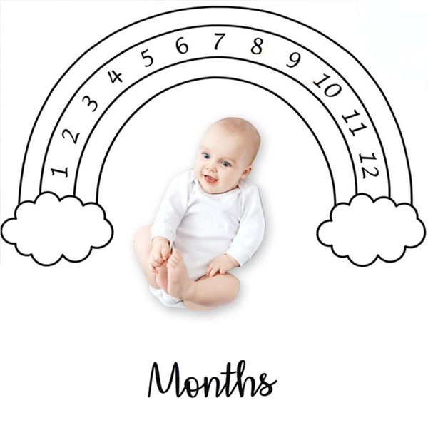 

baby monthly milestone blanket pgraphy background props pshoot supplies k1kc