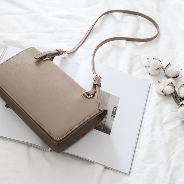 

underarm bag one-shoulder bar commuter women's bag leather 2020 new vintage leather calf luxury handbags women bags designer