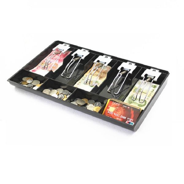 

money counter case plastic metal hard case for cash register box new classify store cashier coin drawer box cash drawer tray