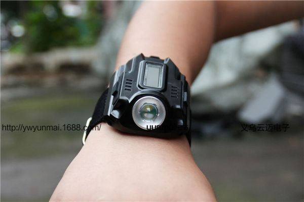 

xpe led outdoors light wrist watch lamp a wrist lamp night running self protection a wrist lamp