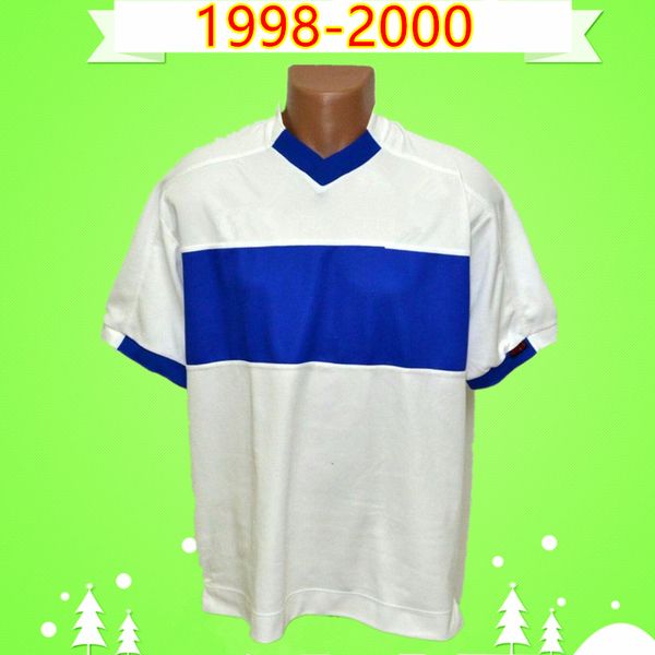 

italy 1998 2000 retro soccer jerseys maldini del piero baggio r. zola chiesa football shirts classic maglia da calcio totti vintage maillot, Black;yellow