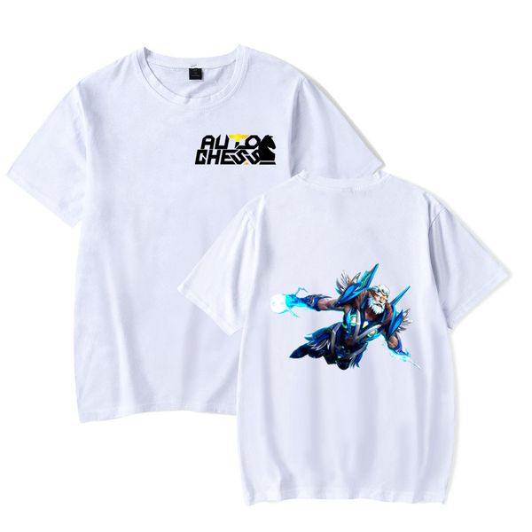 Game Dota Autochess T Shirts Summer White Wild Cotton Leisure Shirt Menwomen Fashion Theme Game Auto Chess T Shirt O Neck Tee Shirts With Designs R