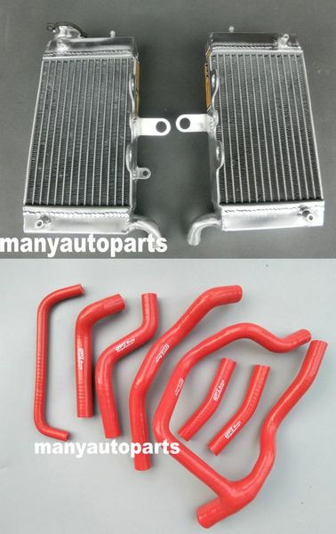 

left &right radiator &red hose for transalp 600 xl600 xl xrv650 africa twin