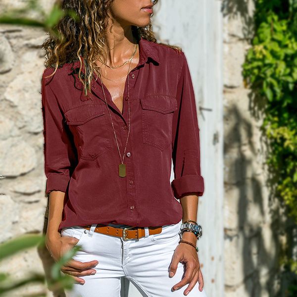 modelos de camisas para damas 2019