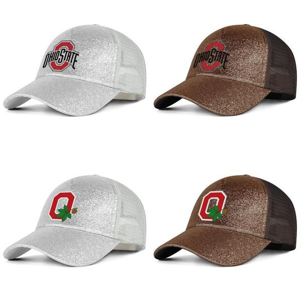 

ohio state buckeyes primary team logo mens and womens pony hat cap custom fashion baseball cute classic baseballhats sport 388 football, Blue;gray