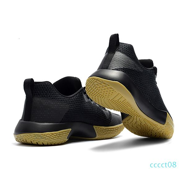 

zoom live ii ep thomas basketball shoes mens black yellow sports sneakers outdoors trainers for exercise with box 08ct