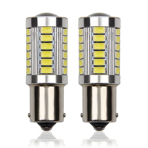 

2pcs 1156 ba15s p21w led 5630 5730 smd car tail bulb brake lights red white yellow auto reverse lamp daytime running light 12v