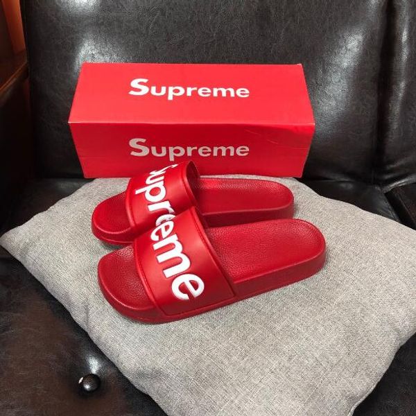 

Высокое Качество Роскошный Дизайнер Мужчины Женщины Лето Черный Красный Резинов