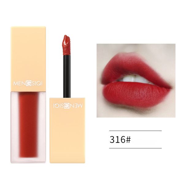 

mengsiqi velet matte liquid lipstick waterproof moisturizer smooth lip stick long-lasting lip tint cosmetic makeup