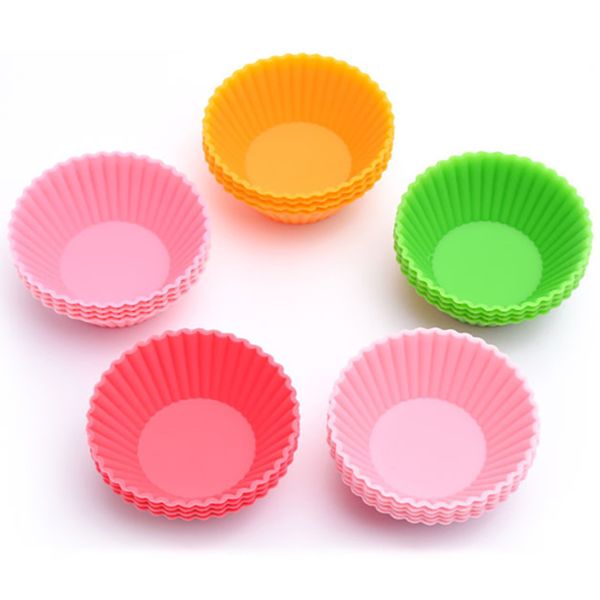 

дешевле круглая форма силиконовые маффин кубок торт плесень дело формы для выпечки чайник формы лоток выпечки кубок лайнер формы для выпечки