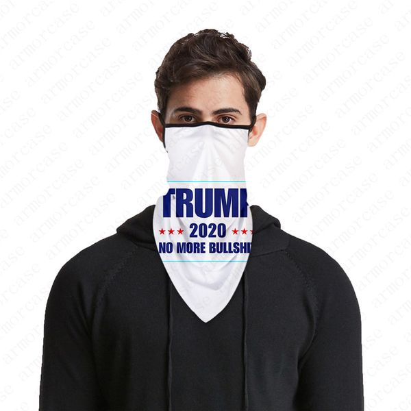 

multifunction magic turban scarf donald trump dustproof protective face mask outdoor sports cycling cover 2020 usa president election d52814, Blue