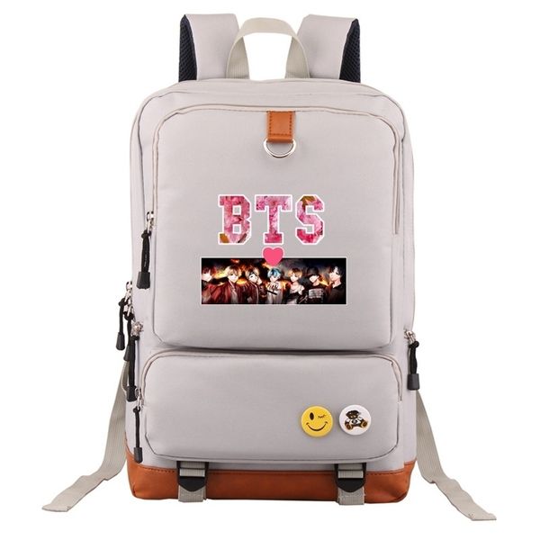 

bangtan boys bts school travel bag computer backpack students backpack kpop