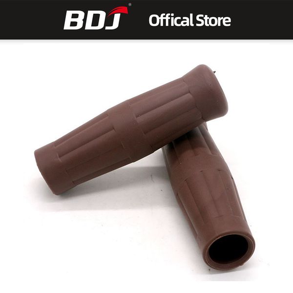 

bdj for 22mm rubber motorcycle vintage coke bottle handlebar hard rubber hand grips