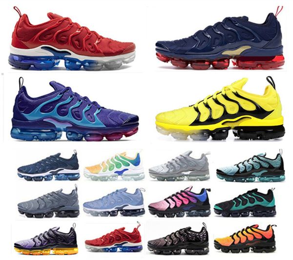 

новый tn plus sneaker геометрическая активный фуксия дух teal кроссовки подушка обувь зеленый mens женщин тренер тапки 7-11