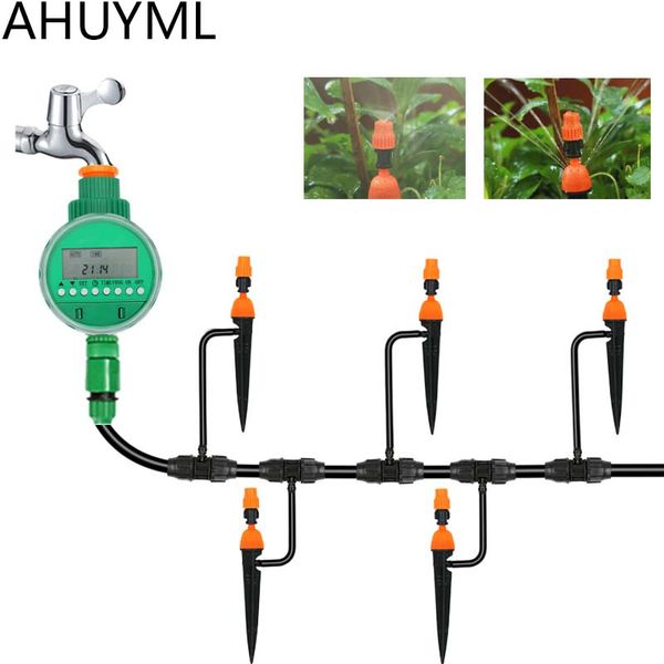 

811 intelligent automatic watering device drip irrigation watering spray cooling garden vegetable pot potted special
