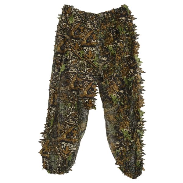 

3d leaf adults ghillie suit woodland camo/camouflage hunting deer stalking in hunting sets