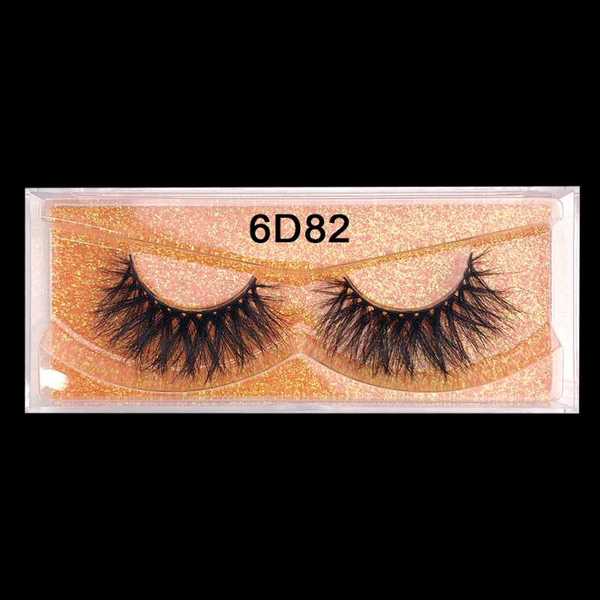 

false eyelashes thick long 6d mink lasting lashes natural dramatic volume extension