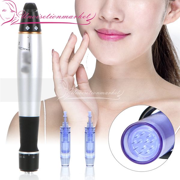 Горячая продажа Электрический Derma Pen Омоложение кожи Micro Needling Anti Aging Уход за кожей лица Rechargable машины