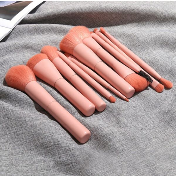 

wooden foundation cosmetic eyebrow eyeshadow brush makeup brush sets tools multifunctional cosmetic make up tools
