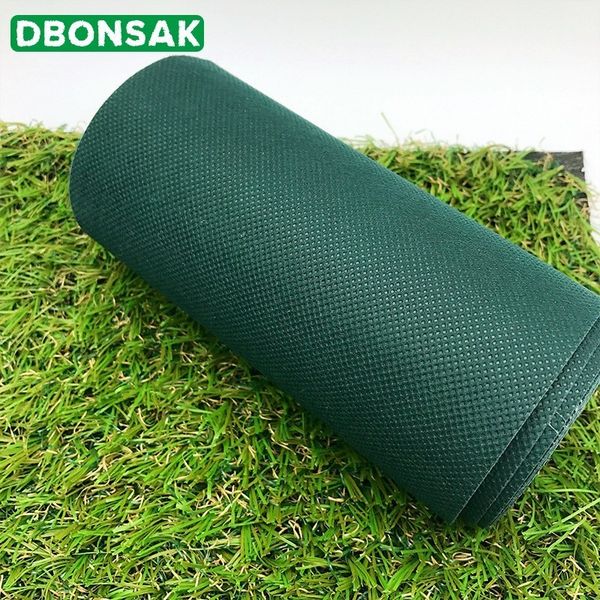 

15x2000cm large diy artificial grass jointing self adhesive tape synthetic grass turf lawn carpet seaming tape green home decor