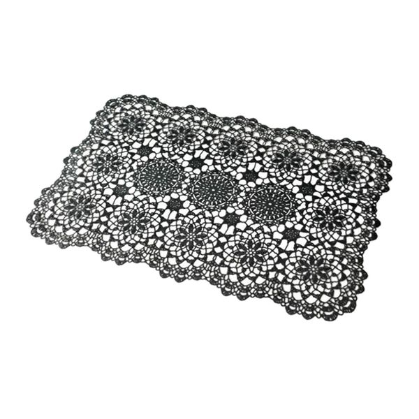 

non slip pvc rectangle placemat place mat coaster home decor