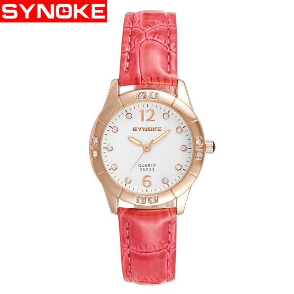 

popular women casual quartz watches new leather strap luxury watch analog wristwatch clock gift valentine gift, Slivery;brown