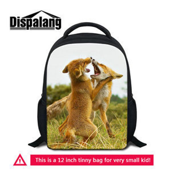 

маленький милый через плечо лиса рюкзаки для мальчиков дети школьный малышей дошкольного возраста свободного покроя женщины модальные