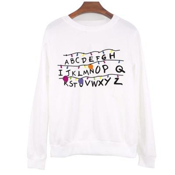 

весна осень женщины блузы мода женские кофты незнакомец tops вещи с длинным рукавом пуловеры спортивные костюмы женские, Black