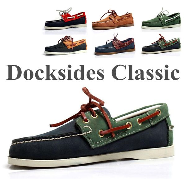 

мужчины из натуральной кожи вождения обувь, новая мода docksides классический boat shoe, дизайн квартир мокасины для мужчин женщины 2019a012, Black