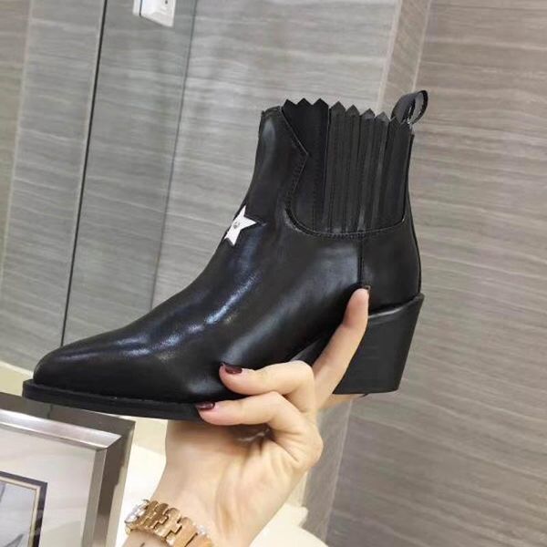

new high-end boots, high-end luxury display, fashion fad artifact with high 5.5cm black size 35-40+ box c14