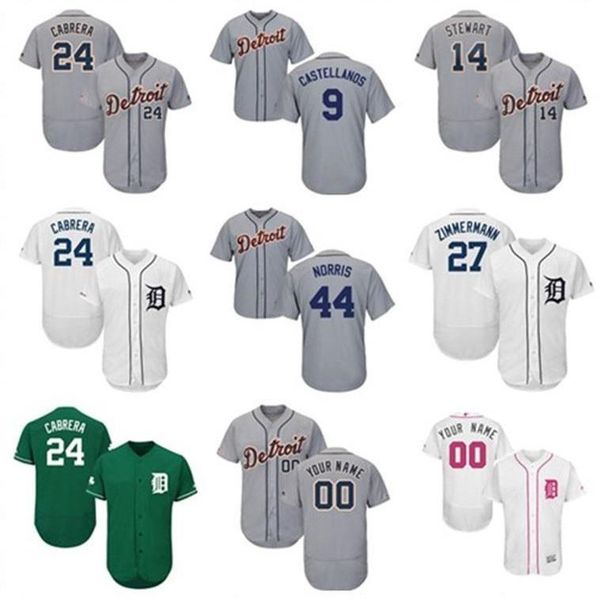 

custom mens jersey players dixon ross zimmermann miguel cabrera & nicholas castellanos & christin stewart baseball jerseys daniel norris, Blue;black