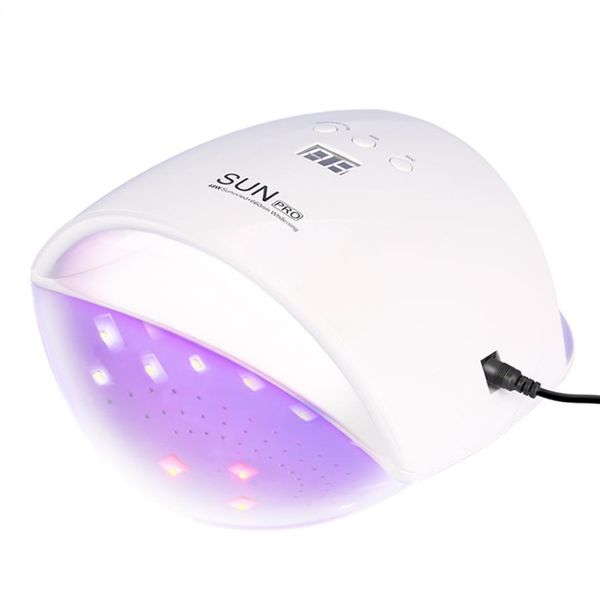 SUN PRO 48W UV-LED-Nageltrockner-Lampe, Doppel-LED-Licht, intelligente Sensorlampe, Gel-Polieren, Aushärtung, 30/60/90er-Nagelwerkzeug