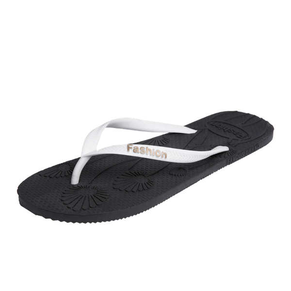 

women flat shoes summer non-slip flip flops home slippers male slipper comfortable indoor floor zapatillas de hombre t035, Black