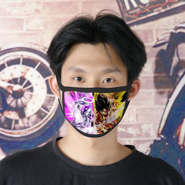 

dhl shipping gohan 0620 washable face mask reusable facemasks for girl ice silk double mask masque tissu tapabocas cubreboca nunvk, Black