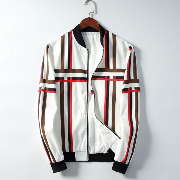 

модный дизайн мужская куртка пальто для мужчин досуг куртки с длинным рукавом 2019 новые продукты азиатский размер m-xxxl вертикальные гориз, Black;brown