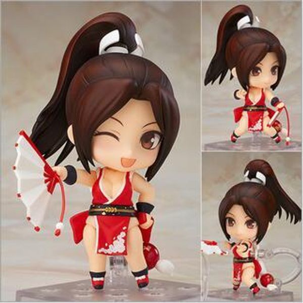 

новый горячий 10 см mai shiranui король бойцов kof фигурку игрушки коллекция кукла рождественский подарок с коробкой y200421