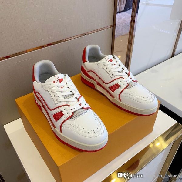 

2019 luxury designer mens shoes men basketball sneakers trainers loafers stan smith star vintage espadrilles shoes with box size 38-45 -270, Black