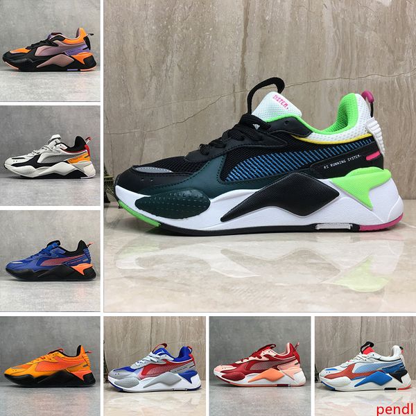 

men & women rs-x reinvention casual shoes system white black blue red yellow dad shoes athletic fashion sneakers jogging