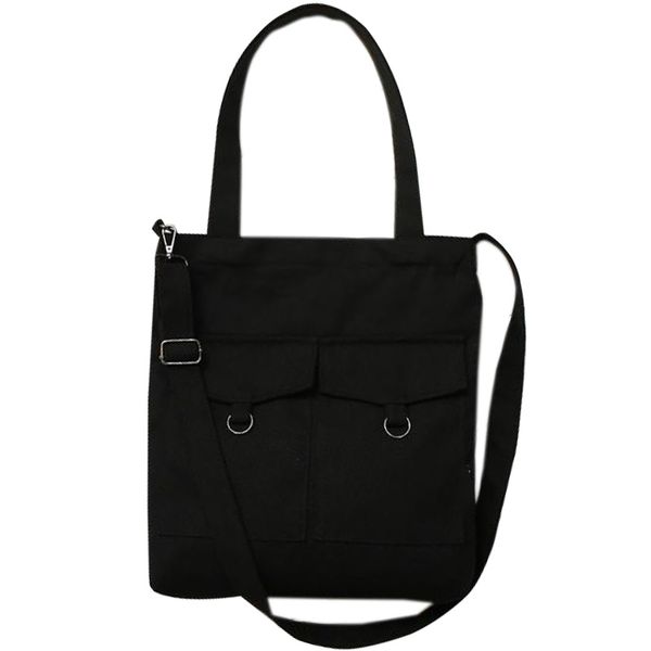 

casual canvas bag hanging ornaments female students wild shoulder bag messenger female