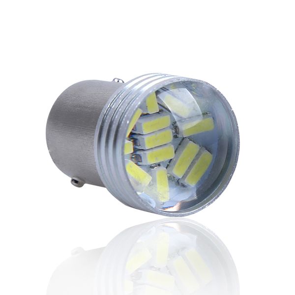 

2pcs 15 led 4014 smd 1156 light white reverse parking lamp bulb dc12v car auto light source backup