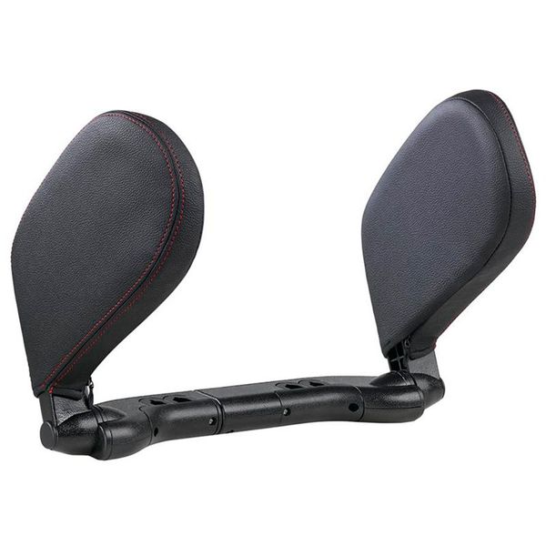 

car seat headrest travel rest neck pillow support solution for kids and adults children auto seat head cushion car pillow(black
