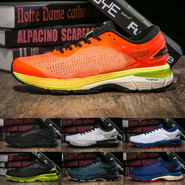 

Classic GEL-KAYANO 25 Dark Orange Running Shoes For Men Women Shock Cushioned Designer Sports Jogging Walking Hiking Sneakers Size 40-45