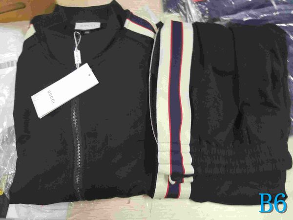 

мужские tracksuirt конструктор стиль мужские tracksuit куртки и брюки спортивные фуфайки повседневная осень мужчины zipper jacket и long pan, Gray