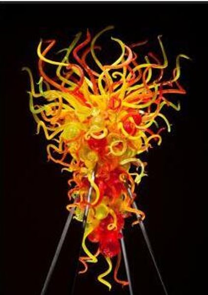 

lamps modern pretty colored hand made blown glass chandeliers well design flower shape art chandelier for wedding decoration