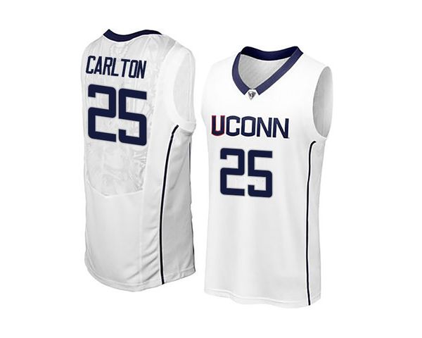 

josh carlton men's uconn huskies mamadou diarra kemba walker kwintin williams white stitched college basketball jersey, Black