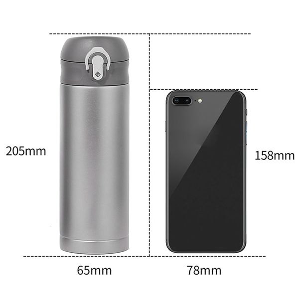 

мужчины подарочные бутылки 400мл изолированный чашки titanium thermo mug бутылки воды термос кофе вина кружки